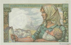 10 Francs MINEUR FRANCE  1944 F.08.12 UNC-