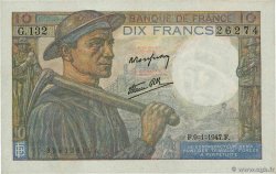 10 Francs MINEUR FRANCE  1947 F.08.17 AU