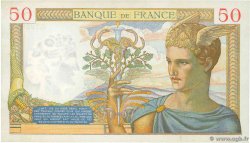 50 Francs CÉRÈS modifié FRANKREICH  1938 F.18.10 VZ