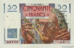 50 Francs LE VERRIER FRANCE  1946 F.20.03 XF