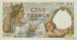 100 Francs SULLY FRANKREICH  1941 F.26.48 ST