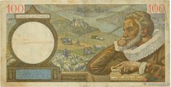 100 Francs SULLY FRANCE  1940 F.26.33 TB