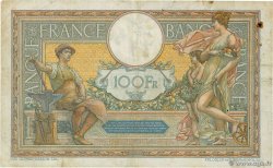 100 Francs LUC OLIVIER MERSON grands cartouches FRANCIA  1927 F.24.06 BC