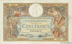 100 Francs LUC OLIVIER MERSON type modifié FRANCE  1937 F.25.07