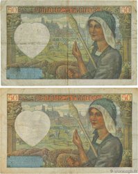 50 Francs JACQUES CŒUR Lot FRANCE  1940 F.19.02 pr.TB