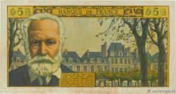 5 Nouveaux Francs VICTOR HUGO FRANCE  1964 F.56.15 F+