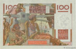 100 Francs JEUNE PAYSAN filigrane inversé FRANCIA  1952 F.28bis.02 EBC+