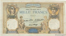 1000 Francs CÉRÈS ET MERCURE FRANCIA  1930 F.37.05 MB
