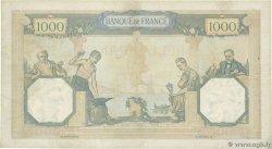 1000 Francs CÉRÈS ET MERCURE type modifié FRANCIA  1937 F.38.02 BB