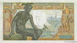 1000 Francs DÉESSE DÉMÉTER FRANCIA  1942 F.40.03 q.FDC