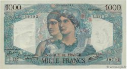 1000 Francs MINERVE ET HERCULE FRANKREICH  1946 F.41.12 fST