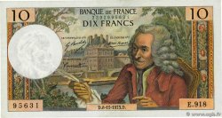 10 Francs VOLTAIRE FRANCE  1973 F.62.64 SPL