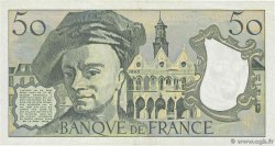 50 Francs QUENTIN DE LA TOUR FRANKREICH  1990 F.67.16 fVZ