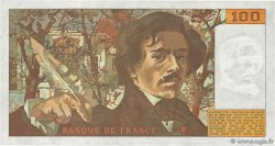 100 Francs DELACROIX modifié FRANCE  1987 F.69.11 UNC-