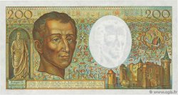 200 Francs MONTESQUIEU FRANKREICH  1981 F.70.01 ST