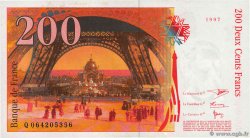 200 Francs EIFFEL FRANCE  1997 F.75.04b AU-