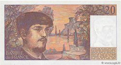 20 Francs DEBUSSY FRANKREICH  1980 F.66.01A1 fST+