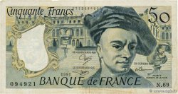 50 Francs QUENTIN DE LA TOUR FRANCIA  1991 F.67.17 RC+