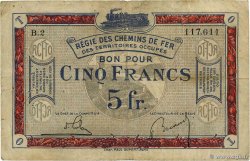 5 Francs FRANCE Regionalismus und verschiedenen  1918 JP.135.06 fS