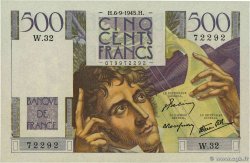 500 Francs CHATEAUBRIAND FRANCE  1945 F.34.02 SPL