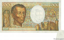200 Francs MONTESQUIEU Fauté FRANCE  1988 F.70.08 pr.NEUF