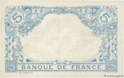 5 Francs BLEU FRANKREICH  1915 F.02.32 fVZ