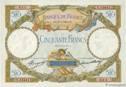 50 Francs LUC OLIVIER MERSON type modifié FRANCIA  1934 F.16.05 q.BB