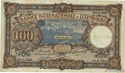100 Francs LUXEMBOURG  1923 P.09 TB+