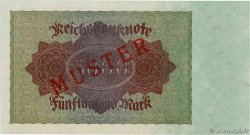 5000 Mark Spécimen GERMANIA  1922 P.078s q.FDC