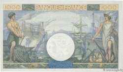 1000 Francs COMMERCE ET INDUSTRIE FRANCIA  1944 F.39.12 AU