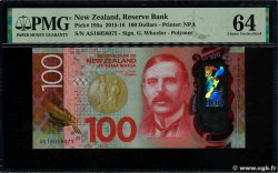 100 Dollars NEW ZEALAND  2016 P.195 UNC-