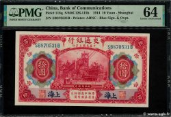 10 Yüan CHINE Shanghai 1914 P.0118q pr.NEUF