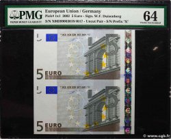 5 Euro Planche EUROPA  2002 P.01x UNC-