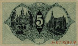 5 Mark ALLEMAGNE Mulhouse 1918 JP.68-284 SUP