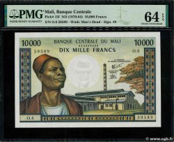 10000 Francs MALI  1973 P.15f fST+