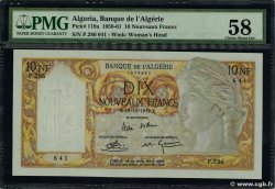 10 Nouveaux Francs ARGELIA  1959 P.119a SC