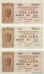 1 Lire Lot ITALIE  1944 P.029b SUP
