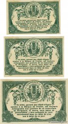 50 Centimes, 1 et 2 Francs Lot FRANCE regionalism and miscellaneous Périgueux 1916 JP.098.12-13-14 XF