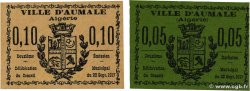 5 et 10 Centimes Lot ALGERIA Aumale 1917 K.179 et K.180 UNC-