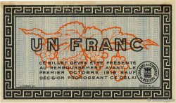 1 Franc FRANCE Regionalismus und verschiedenen Béziers 1914 JP.027.08 VZ+