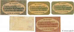 5 et 10 Centimes Lot FRANCE regionalismo y varios Toulouse 1914 JP.31-177/178/190 MBC a EBC