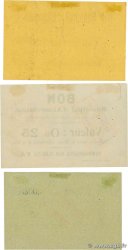 20, 25, 40 Centimes Lot FRANCE regionalism and various Reims 1914 JP.51-25/26var/29 VF