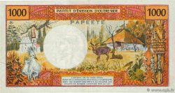 1000 Francs Numéro radar TAHITI  1983 P.27c MBC