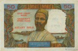 50 Francs - 10 Ariary MADAGASCAR  1962 P.061 pr.SUP