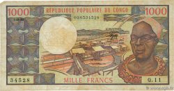 1000 Francs CONGO  1983 P.03e pr.TB
