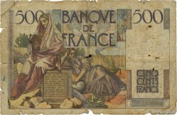 500 Francs CHATEAUBRIAND FRANCIA  1945 F.34.03 B