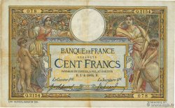 100 Francs LUC OLIVIER MERSON sans LOM FRANCIA  1914 F.23.06