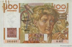 100 Francs JEUNE PAYSAN FRANCIA  1952 F.28.31