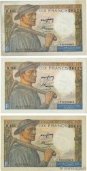 10 Francs MINEUR Lot FRANCIA  1949 F.08.20