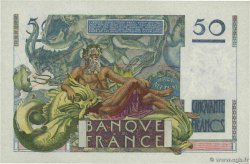 50 Francs LE VERRIER FRANCIA  1947 F.20.08 q.FDC